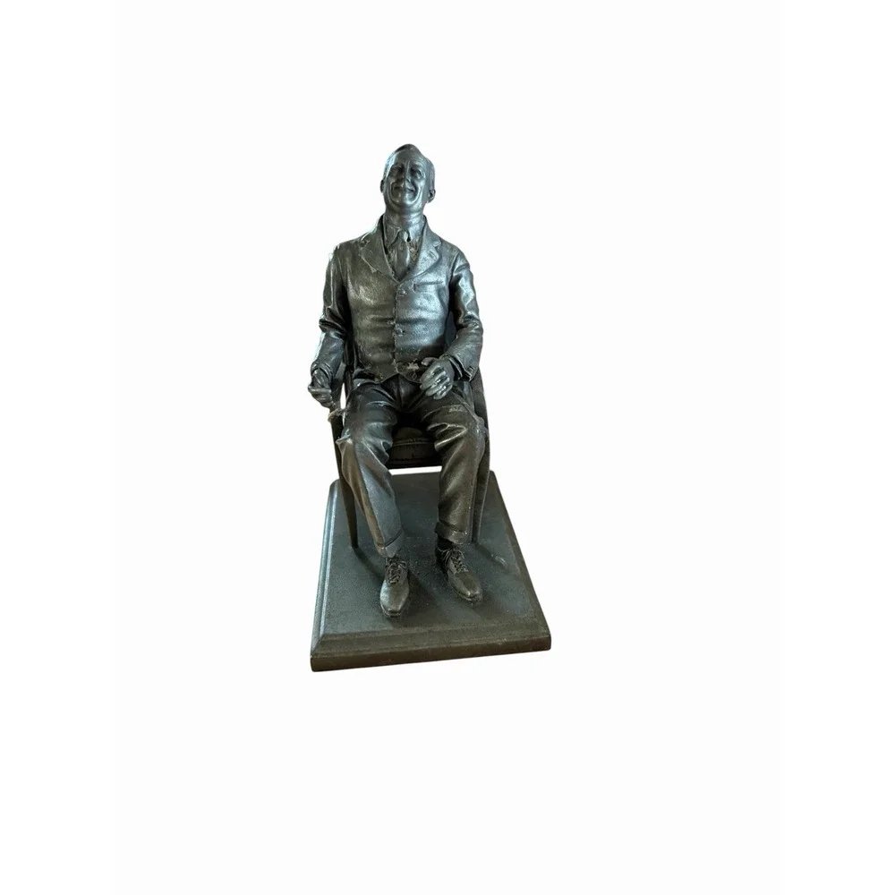 Lot Of 5 Presidents Lance Fine Pewter  Washington, Roosevelt, Jefferson, Lincoln